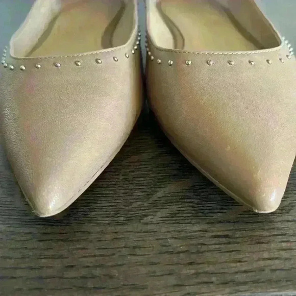 botkier New York Aubrey studded point toe leather ballet flats shoes - Picture 3 of 7